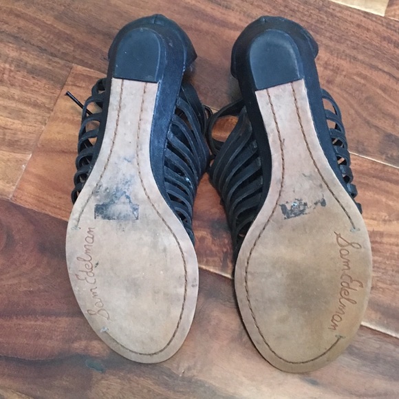 Sam Edelman leather gladiator sandals - Picture 2 of 5